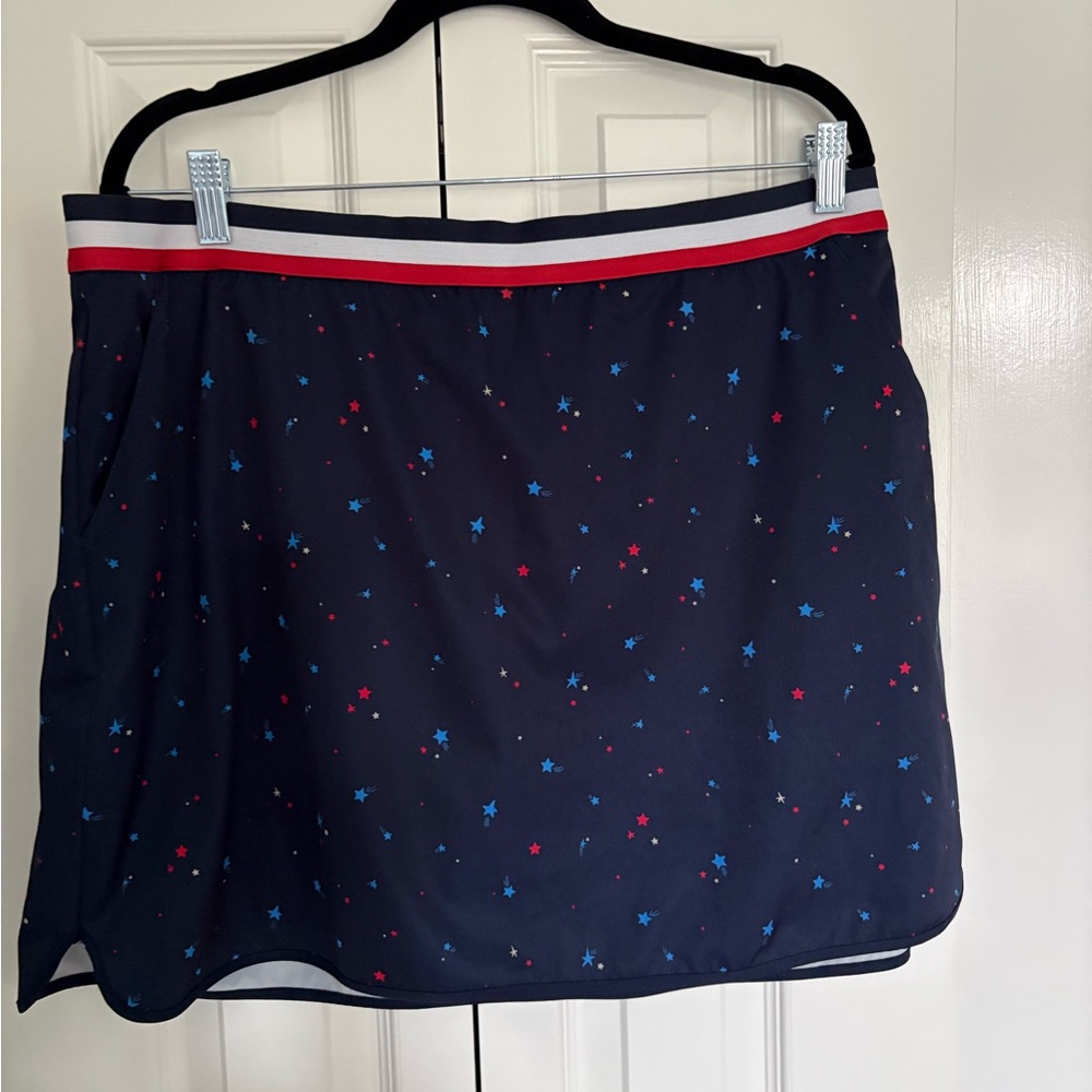 Lady Hagen Navy Blue Starry Skort